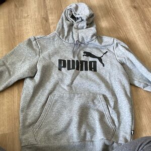Grey Puma hoodie